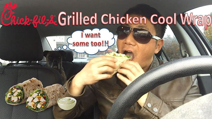 Chick-fil-A Grilled Chicken Cool Wrap Review