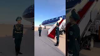 Президент Азербайджанской Республики Ильхам Алиев прибыл в Республику Казахстан