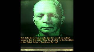 Thats My President in Fallout New Vegas