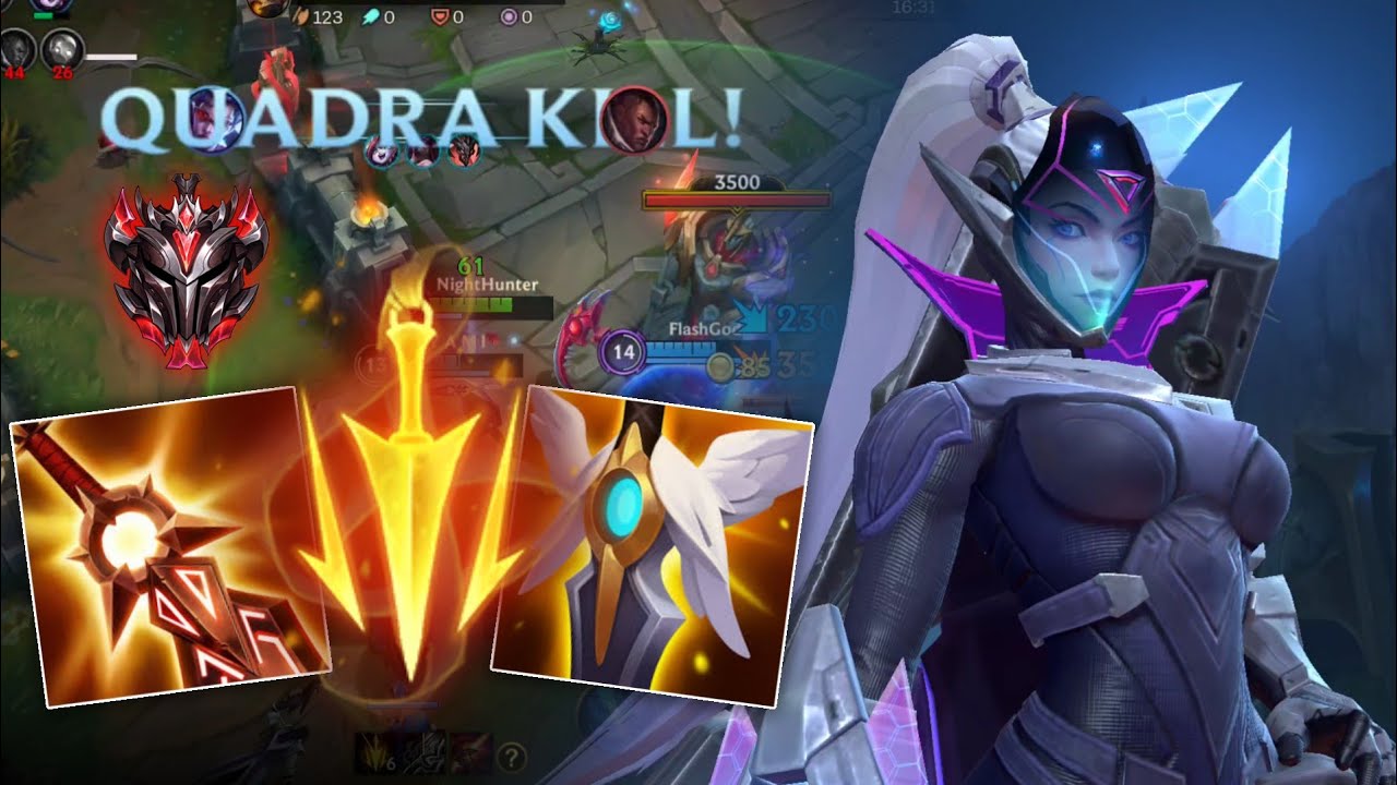 WILD RIFT: QUADRA KILL VAYNE GAMEPLAY - YouTube