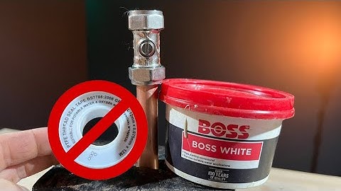 How to install a compression fitting the correct way! No PTFE! #plumbing #subscribe