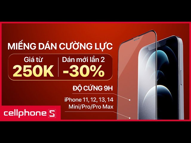 MIẾNG DÁN MÀN HÌNH CHỐNG VA ĐẬP CAO CẤP - DÁN LẦN 2 GIẢM THÊM 30%