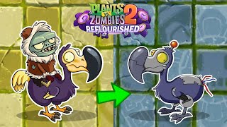 Reflourished Zombies that are not available in PvZ 2