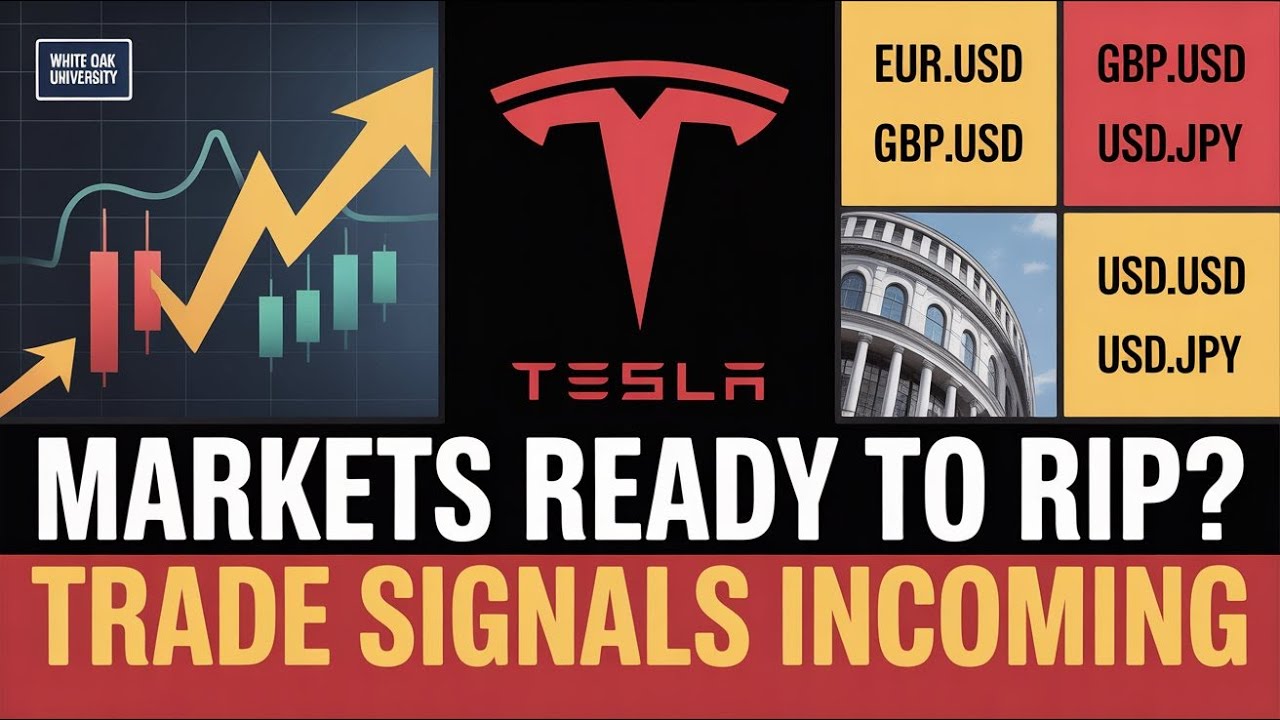 Live Market Breakdown: Currency Signals, Tesla Long Setup & Stock Market Ready to Rip 🚀📈