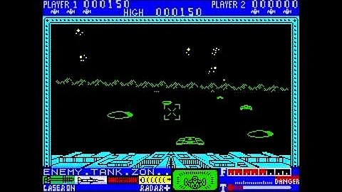 Lunattack 3D on the ZX Spectrum