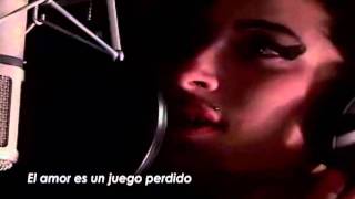 Amy Winehouse - Love is a Losing Game (Subtitulos al español) chords