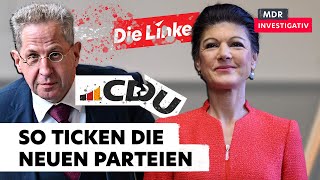 Wagenknecht und Maaßen – mischen ihre neuen Parteien Linke, CDU und AfD auf?