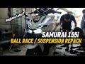 Samurai 155i Magkano Labor? Ball Race Replacement Suspension Repack