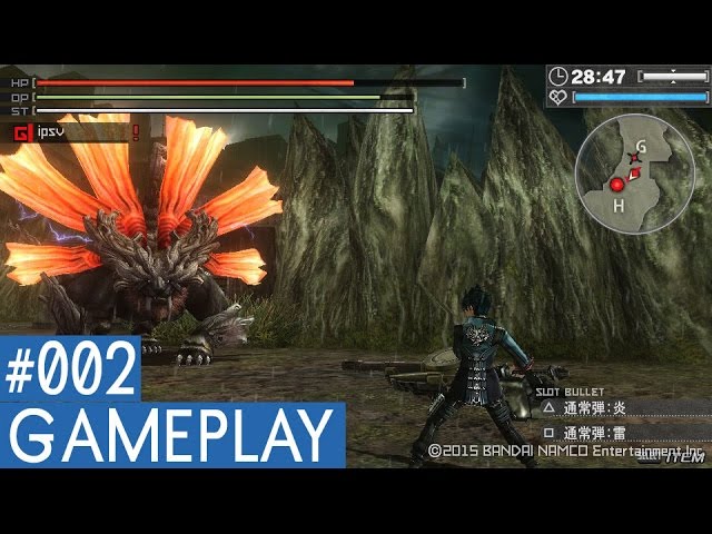 God Eater Resurrection PS Vita Gameplay Part 1 (PS Vita/PS4) - YouTube