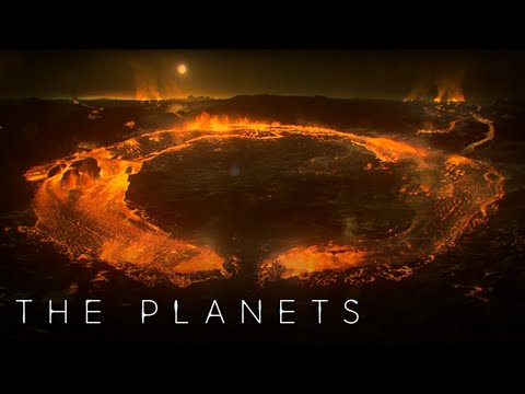 Jupiter&rsquo;s Moon IO is a World of Fire and Lava | The Planets | BBC Earth