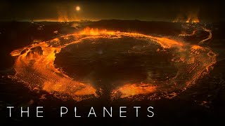 Jupiter's Moon IO is a World of Fire and Lava | The Planets | BBC Earth