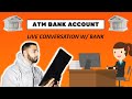 ATM Business BANK Account | LIVE | How To Open Account | In-Person Walkthrough