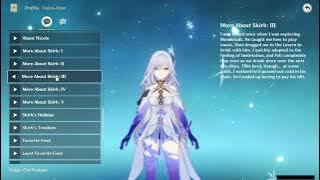 SKIRK ALL VOICE LINES (ENGLISH)