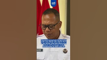 Lapas Semarang Gagalkan Penyelundupan Narkoba