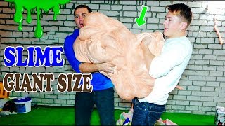 THE MOST GIGANTIC SLIME IN THE WORLD - SLIME GIANT SIZE - DIY