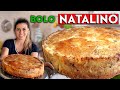 BOLO NATALINO DELICIOSO E MOLHADINHO