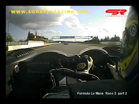 Formula Le Mans Nurburgring 2009 Onboard Race 2 pa...
