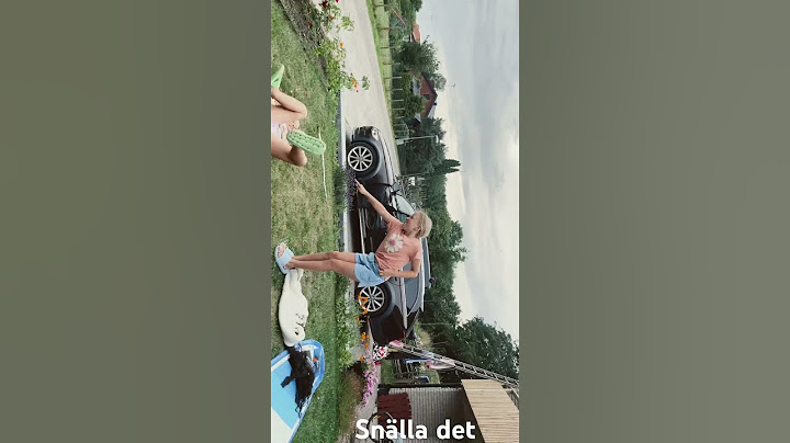 Hon ramlade och slog sig. Men det var på skoj!!😆