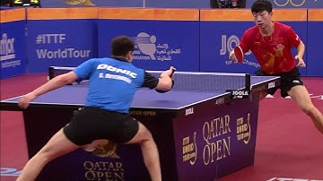 2016 Qatar Open MS-SF Ma Long - Dimitrij Ovtcharov (full match|short form in HD)