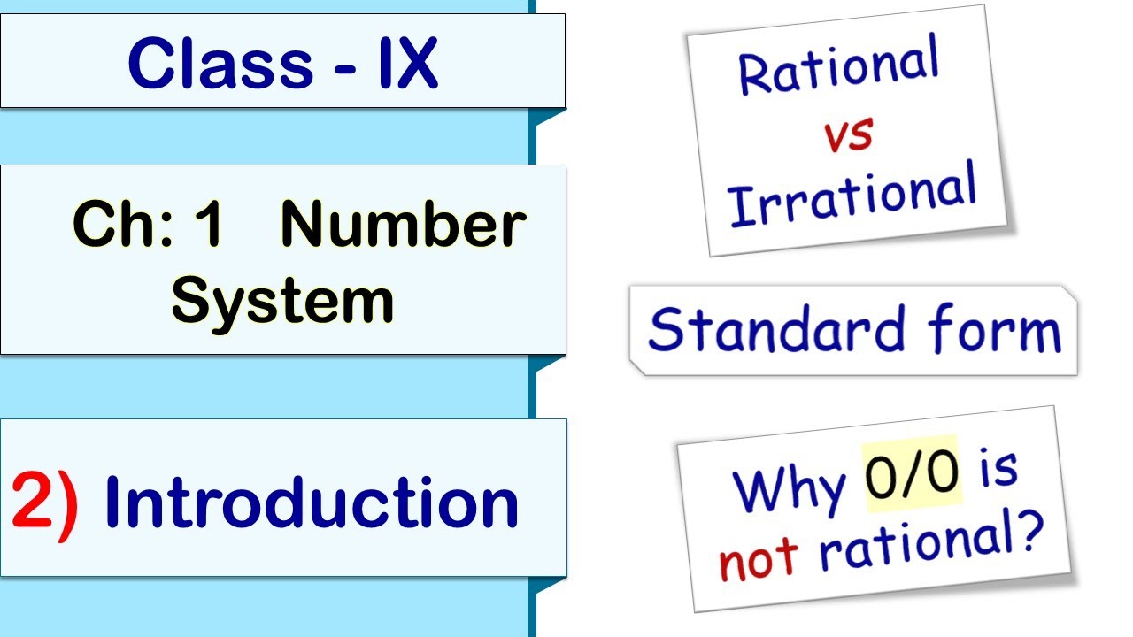 Standard Rational Form 09.01.02 Rational & irrational, Standard form of rational number, 1/0 ...