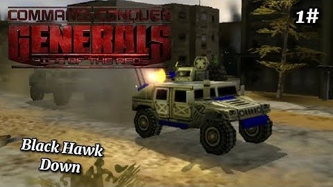 C&C Generals Cinematic - Black Hawk Down (1/6)