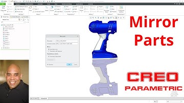 Creo Parametric - Mirror Parts