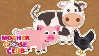 all around the barnyard mother goose club playhouse kids video baby songs for children