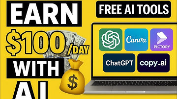 Earn $100/Day Using AI Tools | No Skills, No Investment!"#earnmoneyonline #aiearning
