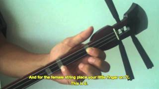 Sanshin chord lesson - 'Kira Kira Boshi' Resimi