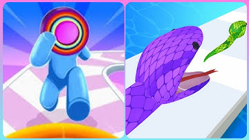 Layer Man Vs Snake Run Race 🐍🐍🐍🐍⚕️⚕️⚕️Max Level Walkthrough Game play XRE2