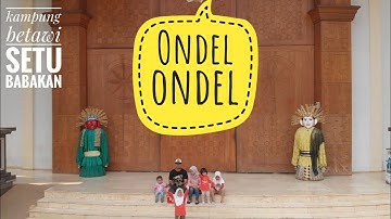 Ondel Ondel DJI Mavic Air Drone Setu Babakan