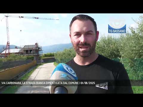 VIA CARBONARA, LA STRADA BIANCA DIMENTICATA DAL COMUNE | 01/08/2025