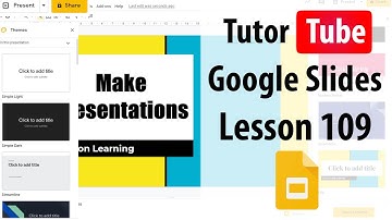 Google Slides Tutorial - Lesson 109 - Smart Quotes and Dumb Quotes