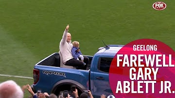 Geelong farewell Gary Ablett Jr. and Harry Taylor