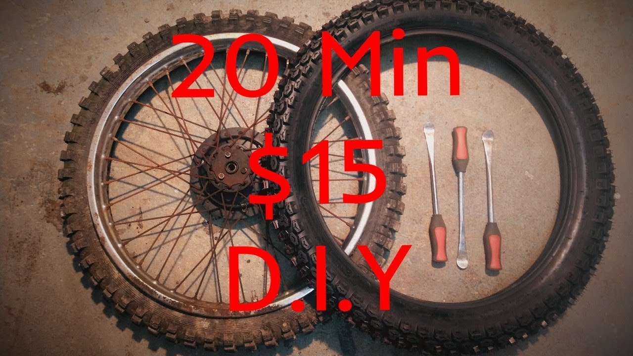 How To Change Motorcycle Tires YouTube