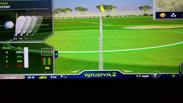 Optishot Sand Trap Test - How to hit out of the bunker