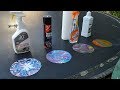 192 Testing Degreasing Products on Record Acrylic Pours