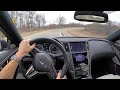 2021 Infiniti Q50 Red Sport 400 AWD - POV Driving Impressions