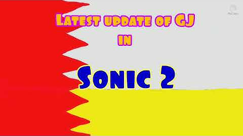 🎮Last update of Advance GJ in Sonic 2 java