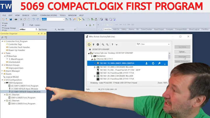 Create a New 5069 Compactlogix Studio 5000 PLC Program