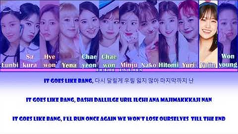 IZ*ONE Ver. - Fantasia By Monsta X (Color Coded Lyrics) [Han/Rom/Eng]