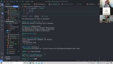 Package development in Julia