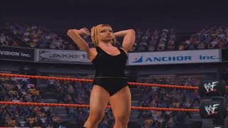 Wwe Raw Pc Gameplay Clic Wrestling Action Trish Stratus Vs Lita