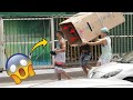 PEGADINHA DA CAIXA( BIG BOX PRANK ) KKK