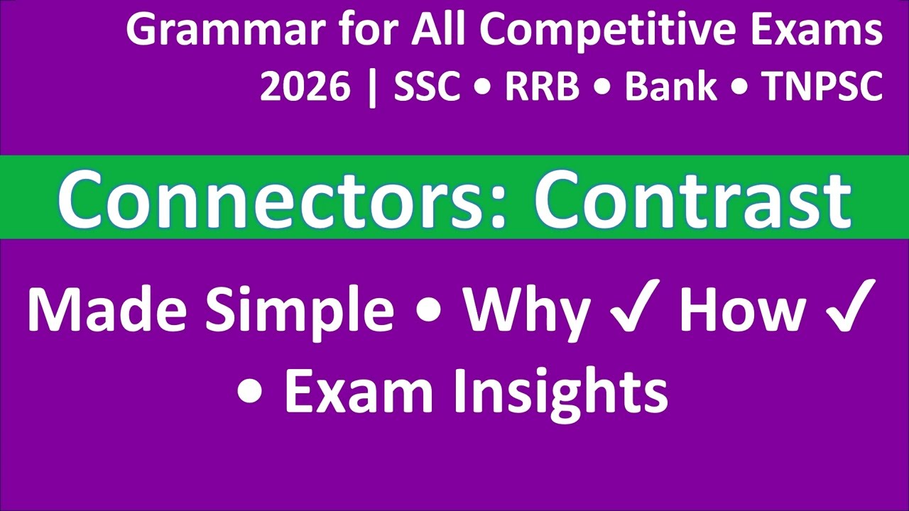 Contrast Connectors Explained Simply | but, however, although, despite