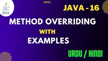 Methods Overriding in java || Examples Notepad Hindi/Urdu (Jawad Aslam)