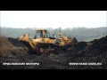 Установка двигателя ЯМЗ на бульдозер Komatsu D155A