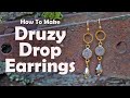 How To Make Druzy Drop Earrings