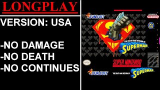 The Death and Return of Superman [USA] (Super Nintendo)  (Longplay)