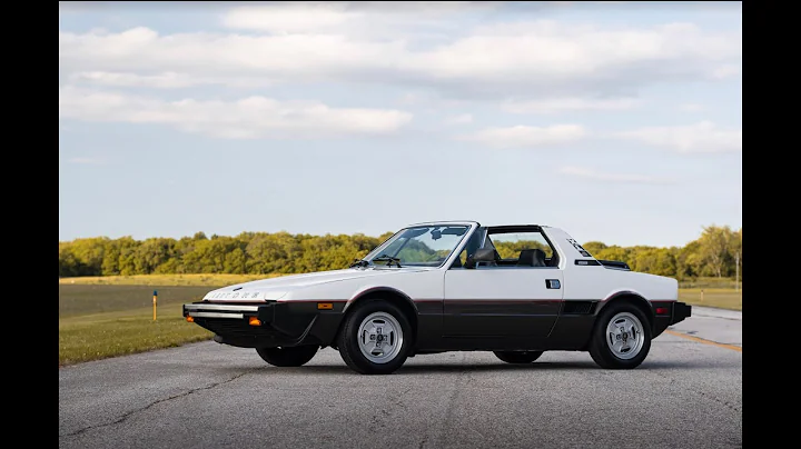 1984 Bertone X 1/9 walk around video